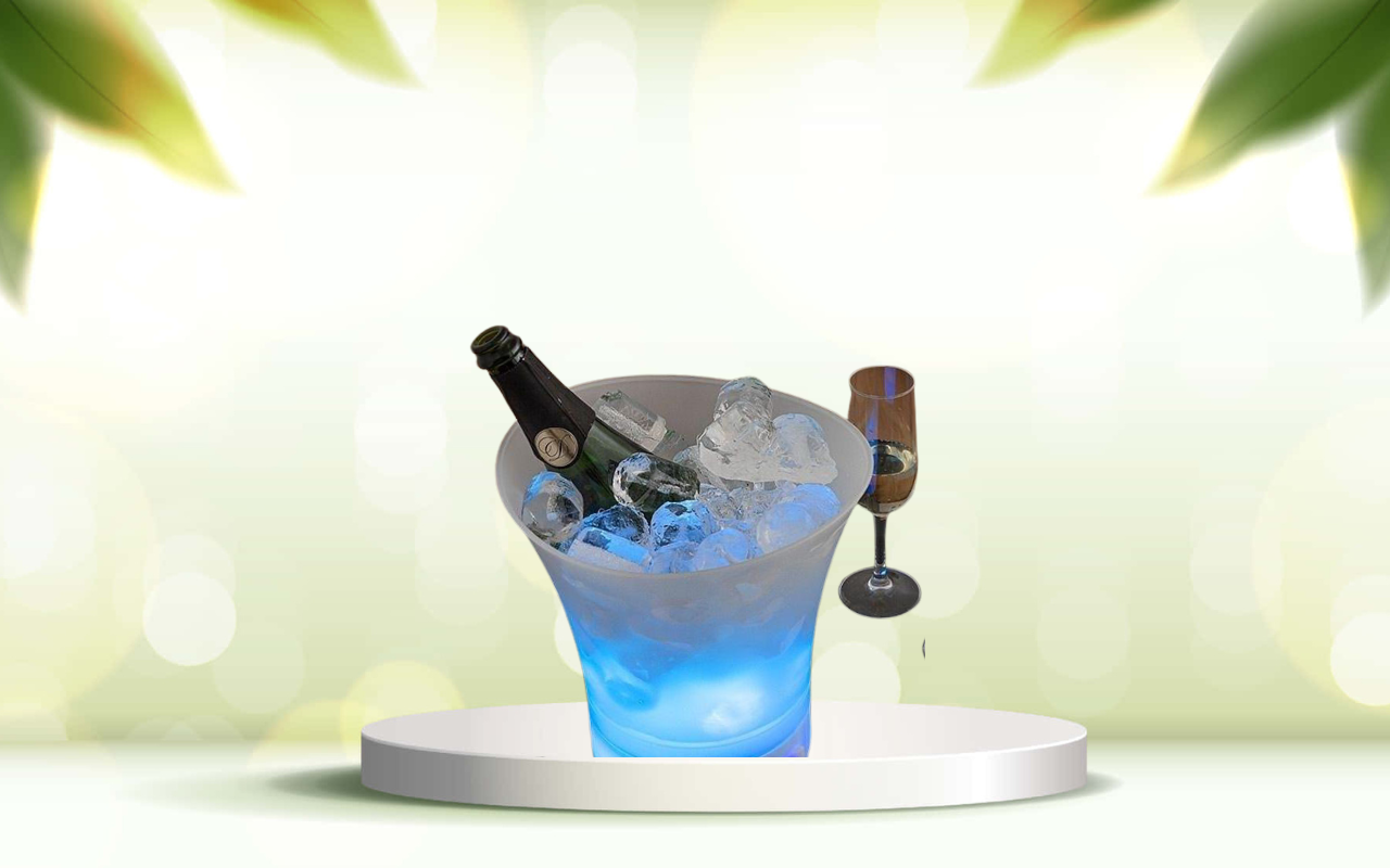 Rendi indimenticabili le tue feste con il secchiello LED Bluetooth per champagne